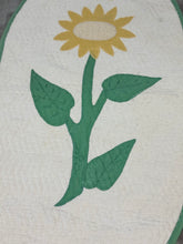 Load image into Gallery viewer, Handmade Quilted Sunflower