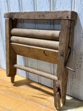 Load image into Gallery viewer, Miniature Wooden Ringer Washer Top
