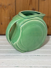 Load image into Gallery viewer, 1930’s Green Cronin Ceramic Pitcher
