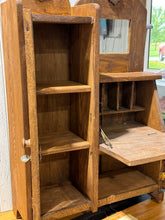Load image into Gallery viewer, Oak Side-by-Side Secretary and Bookcase Salesman Sample or Play Piece
