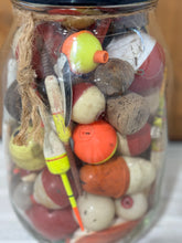 Load image into Gallery viewer, Jar of Vintage Fishing Collection
