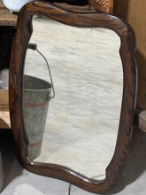 Load image into Gallery viewer, Solid Oak Mirror | Early 1900’s
