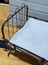 Load image into Gallery viewer, Toy Metal Frame Bed | Vintage

