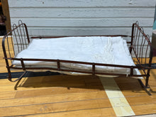 Load image into Gallery viewer, Toy Metal Frame Bed | Vintage
