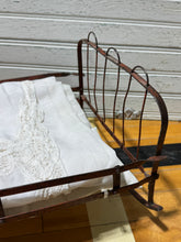 Load image into Gallery viewer, Toy Metal Frame Bed | Vintage
