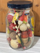 Load image into Gallery viewer, Jar of Vintage Fishing Collection
