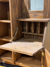Load image into Gallery viewer, Oak Side-by-Side Secretary and Bookcase Salesman Sample or Play Piece
