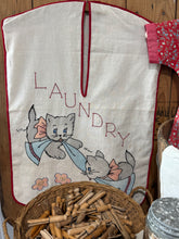 Load image into Gallery viewer, Laundry Clothes Pin Holder | Handmade

