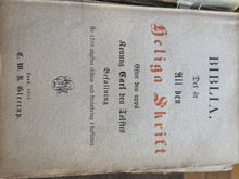 Load image into Gallery viewer, 1891 Swedish Bible | Antique | Olsson
