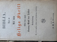 Load image into Gallery viewer, 1891 Swedish Bible | Antique | Olsson
